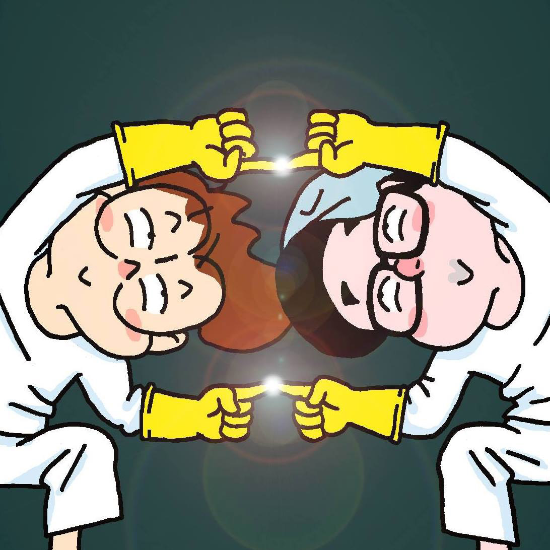 草日和Cuson在漫畫中開展了《黃手套之亂》。
